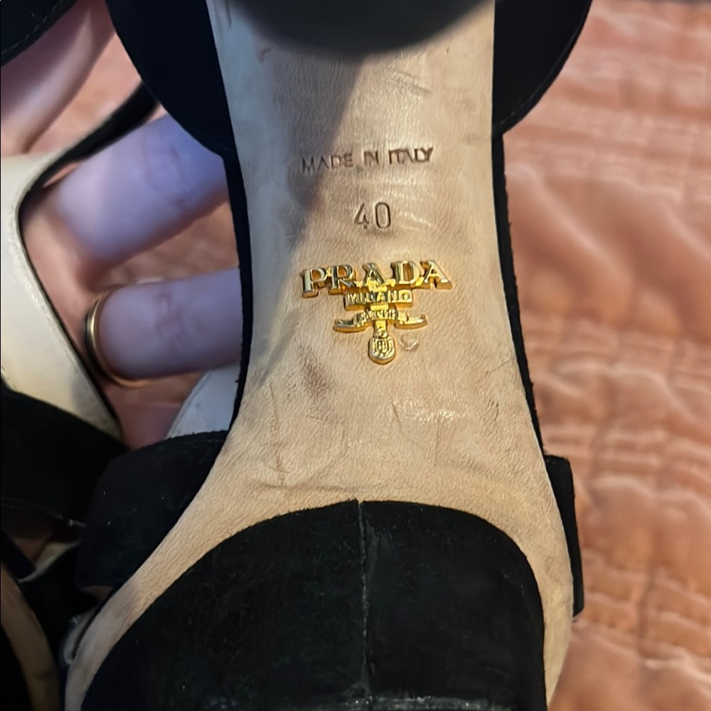 Prada Black Heels Timeless Elegance - image 3